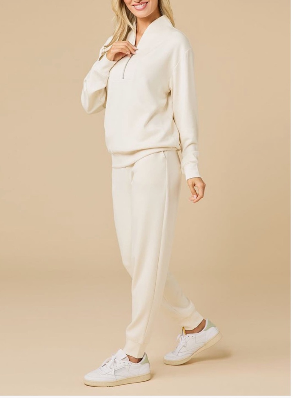 Softies Athleisure Dreamtech 1/4 Zip Jogger Set